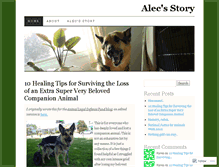 Tablet Screenshot of alec-story.com
